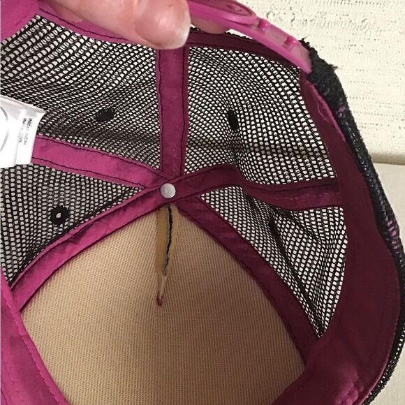 Vintage Mickey Mouse Womens Bling Hat Cap Green Mesh Snapback - Picture 3 of 5